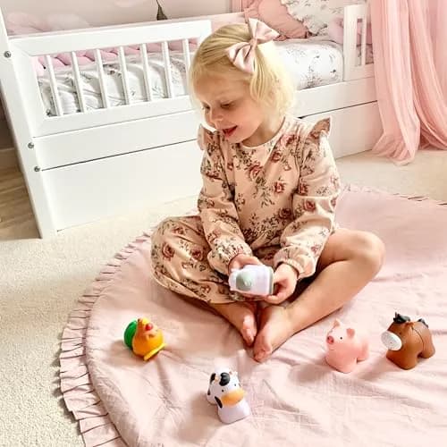 Melissa & Doug Pop Blocs Farm Animals Educational Baby Toy - 10 Linkable Pieces | Fine Motor & Cognitive Development thumbnail 3