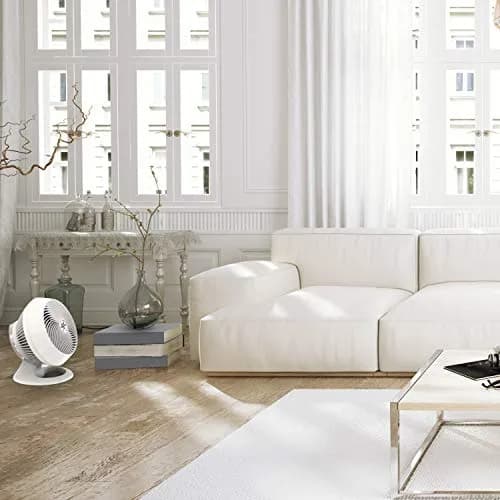 Vornado 660 Large Whole Room Air Circulator Fan with 4 Speeds and 90-Degree Tilt, 660-Large, White | Signature Vortex Air Circulation thumbnail 2