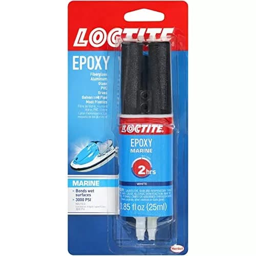 Loctite Marine Epoxy, White, 25ml (0.85 fl oz) Syringe | Bonds Underwater thumbnail 1