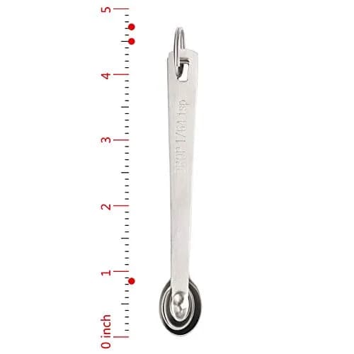 New Star Foodservice Mini Measuring Spoons Set 5-Piece | Precise Ingredient Control for Spices & Baking thumbnail 3