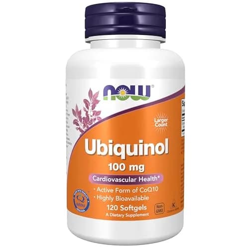 NOW Foods Ubiquinol 100 mg Softgels 120 Count (120 Count) thumbnail 1