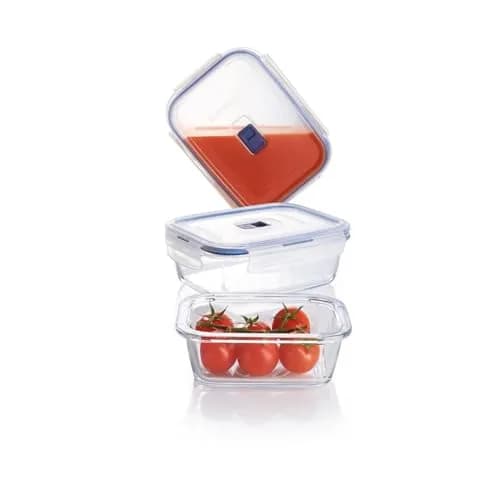 Luminarc Pure Box Active – Airtight Glass Storage Container, Rectangular 0.38 L | Shock-Resistant & Microwave Safe thumbnail 5