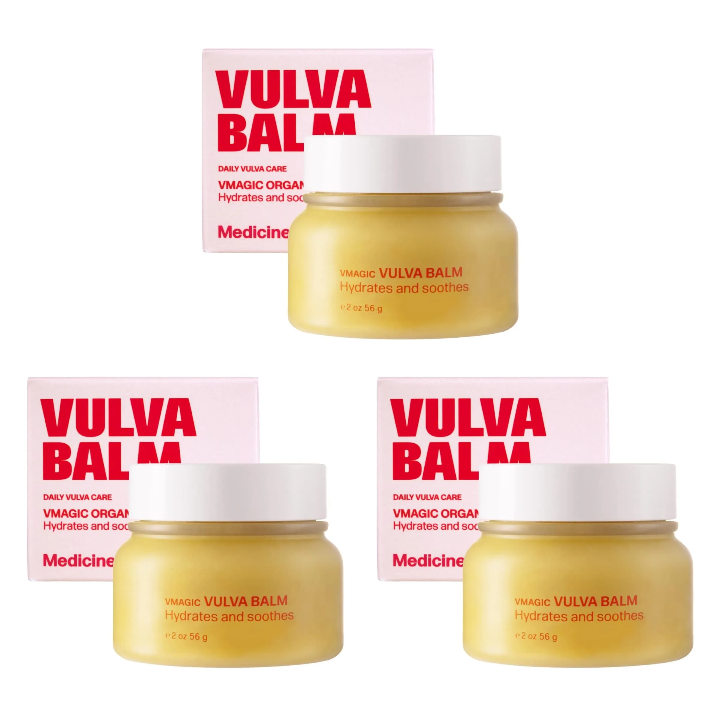 Medicine Mama's Apothecary VMAGIC Organic Vulva Balm 6 oz (177 ml) | Intimate Skin Care for Dryness & Itching