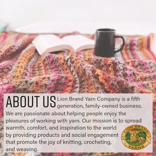 Lion Brand Yarn Landscapes Yarn Desert Spring | Self-Striping Acrylic for Knitting & Crochet thumbnail 6