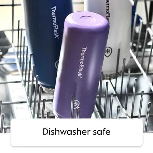 ThermoFlask 18 oz Double Wall Vacuum Insulated Stainless Steel Water Bottle | Keeps Drinks Cold 24 hr/Hot 12 hr thumbnail 4