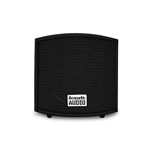 Acoustic Audio AA321B Mountable Indoor Speakers 400 Watts Black Bookshelf Pair | Passive Stereo Speakers for Home Theater & Bookshelf Use thumbnail 3