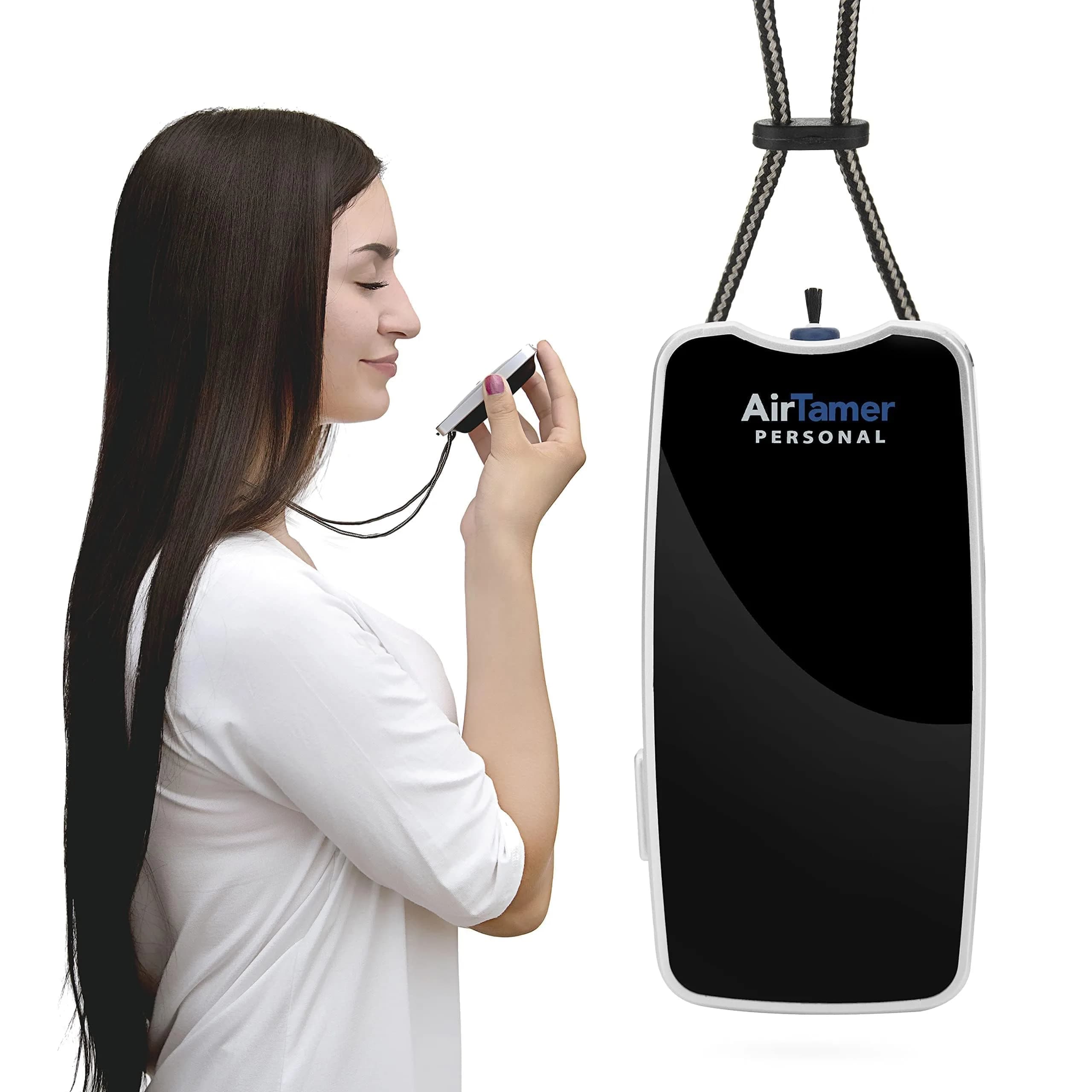 AirTamer A310 Personal Air Purifier Necklace | Ionic Technology for Cleaner Air - main product image