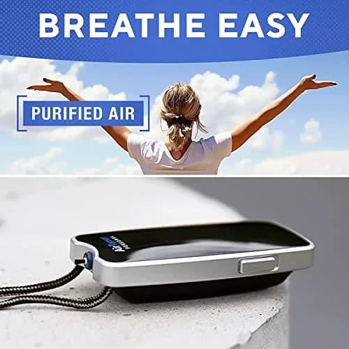 AirTamer A310 Personal Air Purifier Necklace | Ionic Technology for Cleaner Air thumbnail 5