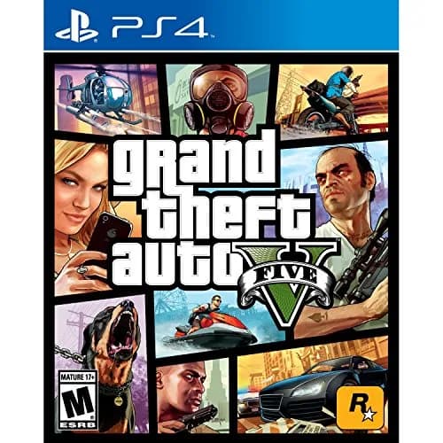 Rockstar Games Grand Theft Auto V PS4 | Open World Action Game 6.7 in x 5.3 in x 0.6 in thumbnail 1
