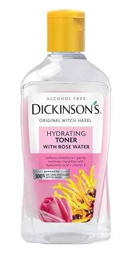 Dickinson's Witch Hazel Hydrating Toner with Rosewater | 16 Fl Oz | Alcohol-Free, Hydrates & Refreshes Skin thumbnail 1