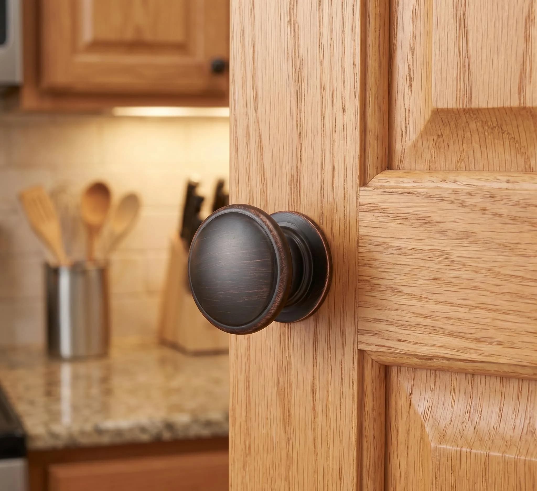 Cosmas 4702ORB Oil Rubbed Bronze Knob 3.18 cm (1-1/4 Inch) Diameter with 2.54 cm (1 Inch) Base | Pack of 25 for Cabinets & Furniture — 10-Pack