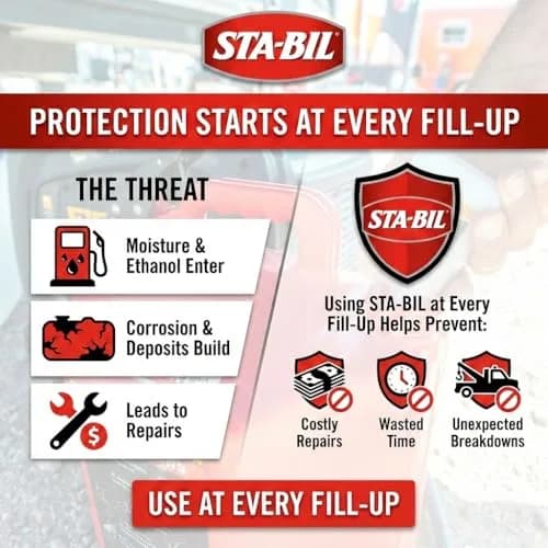 STA-BIL In-Season Protection Fuel System Treatment & Injector Cleaner 8 Fl Oz (237ml) | Cleans Injectors, Boosts MPG thumbnail 2