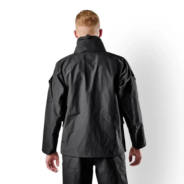 Tru-Spec Men's Outerwear Series H2O Proof Gen2 ECWCS Breathable Parka with Hood and Ventilation for Outdoor Use, Black - Medium thumbnail 5