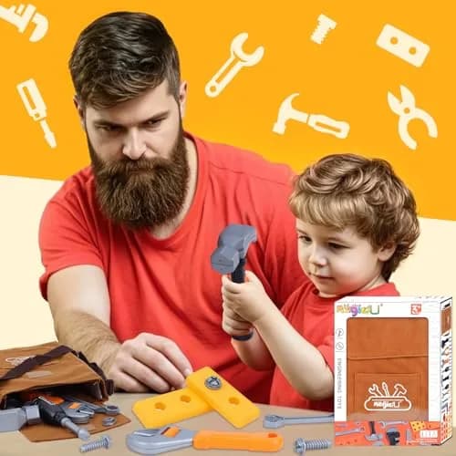 Magic4U Kids Tool Set with Tool Bag, 26 Pieces | Pretend Play Toy for Ages 3-8 thumbnail 8