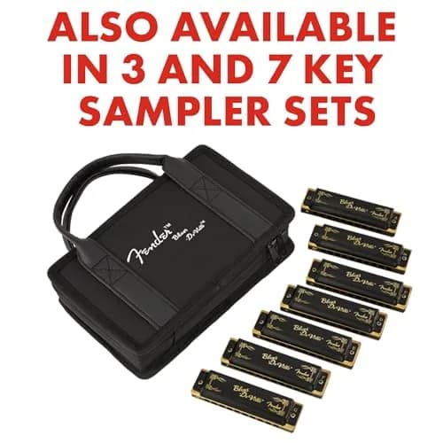 Fender Blues Deville Harmonica Key of Bb | Rich Tone Phosphor Bronze Reeds thumbnail 5
