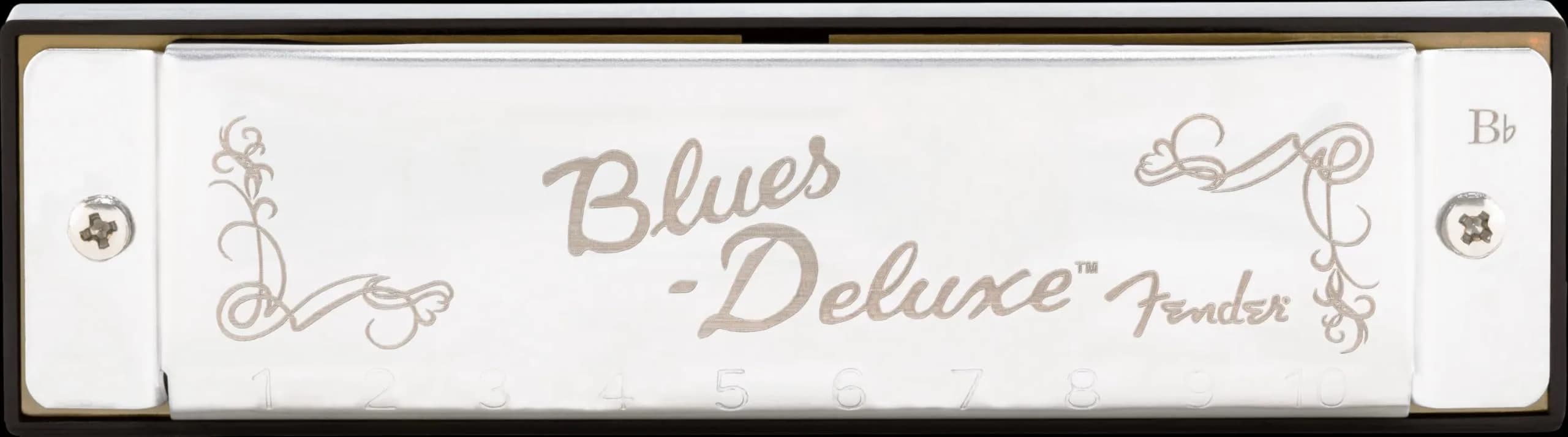 Fender Blues Deluxe Harmonica, Key of B Flat | Classic Tone & Comfort thumbnail 6