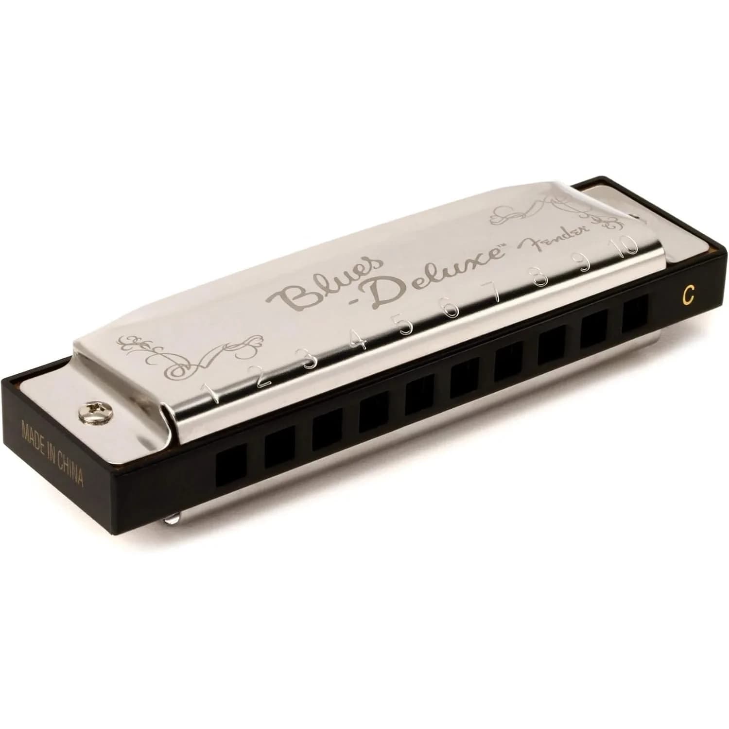 Fender Blues Deluxe Harmonica Key of C | Classic Tone for All Players - main product image