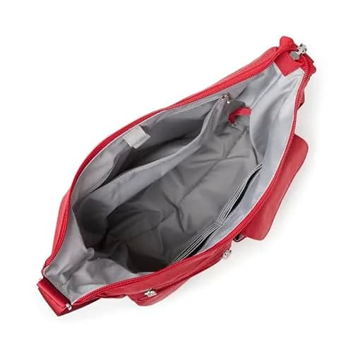 Baggallini Everywhere Bagg Crossbody Bag 28.9cm (11.4in) | Water-Resistant Travel Hobo with RFID Wristlet thumbnail 9