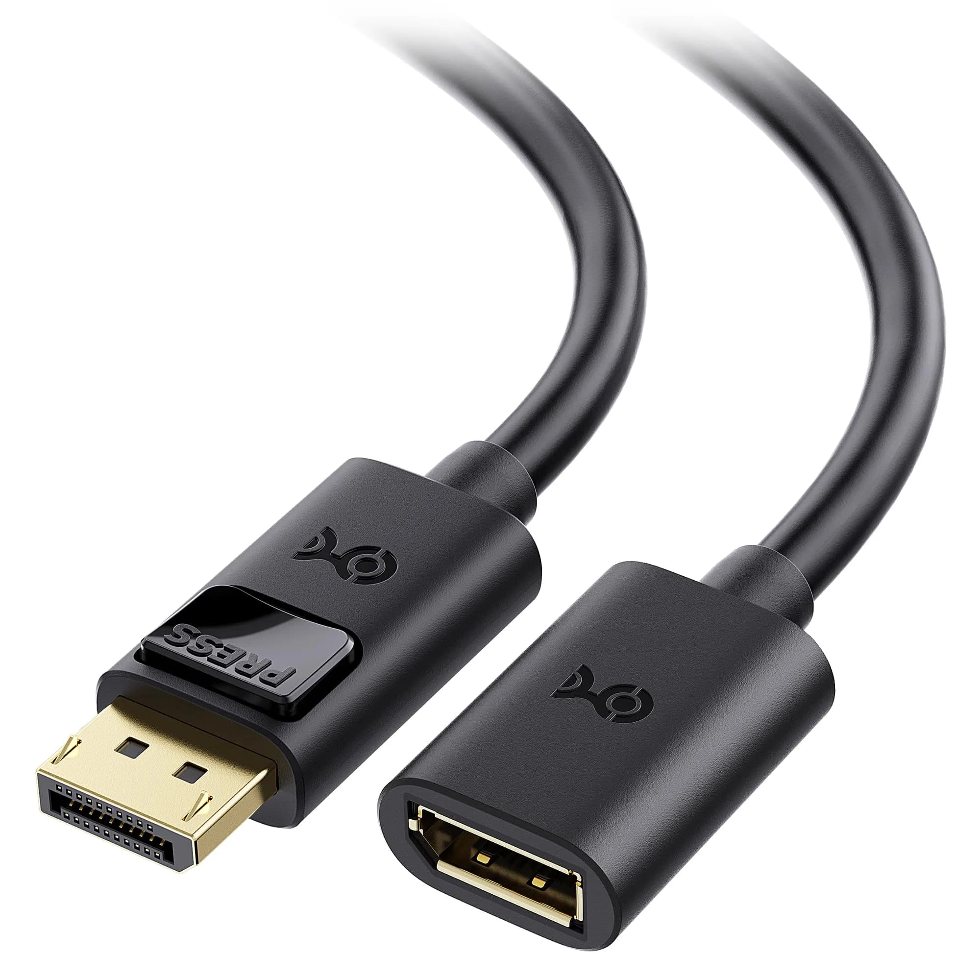 Cable Matters DisplayPort Extension Cable 3ft (0.91m) | 8K@60Hz / 4K@240Hz DP 1.4 Male to Female - main product image