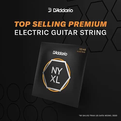 D'Addario NYXL1149 Electric Guitar Strings, Medium 11-49 | Enhanced Tuning Stability & Mid-Range thumbnail 3