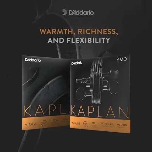 D'Addario Kaplan Amo Violin String - G String | Professional Warm & Flexible, Made in USA thumbnail 2