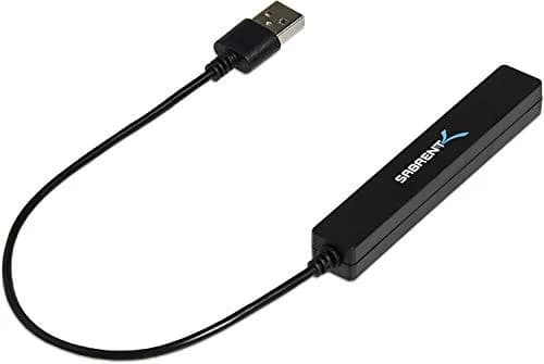 SABRENT 4-Port USB 2.0 Hub for Laptop & Tablet | Expand up to 4 Devices, Full-Speed 480 Mbps, Portable & Compatible with Windows, Mac, Linux thumbnail 8