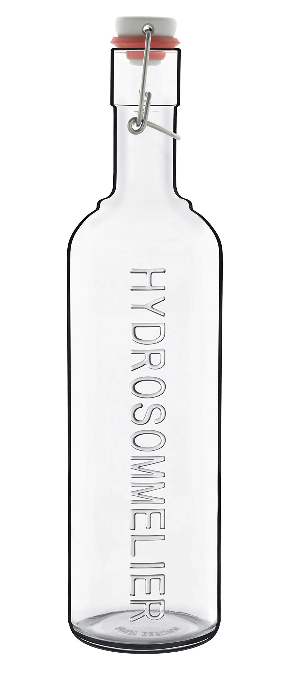 Luigi Bormioli Pictura Hydro Sommelier Bottle 34oz | Clear, Dishwasher Safe, Lead-Free - main product image