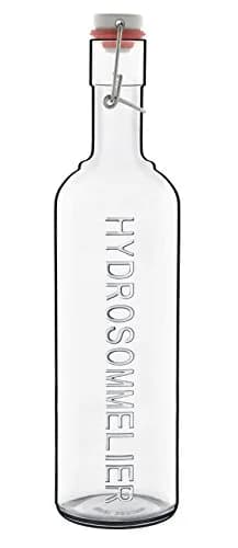 Luigi Bormioli Pictura Hydro Sommelier Bottle 34oz | Clear, Dishwasher Safe, Lead-Free thumbnail 1