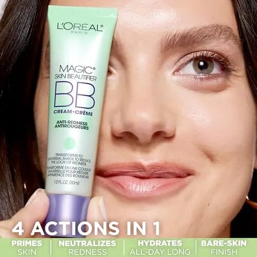 L'Oreal Paris Magic BB Cream 1 fl oz | Hydrating Skin Beautifier with Anti-Redness & Color Changing Foundation thumbnail 2