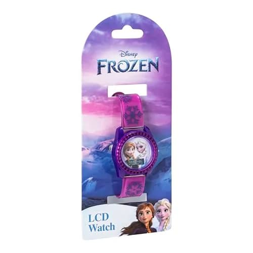 Accutime Disney Frozen Kids Digital Watch – Anna & Elsa LCD Timepiece, Purple Printed Strap, Easy-Read Display, Lightweight & Comfortable (70-120c) thumbnail 6