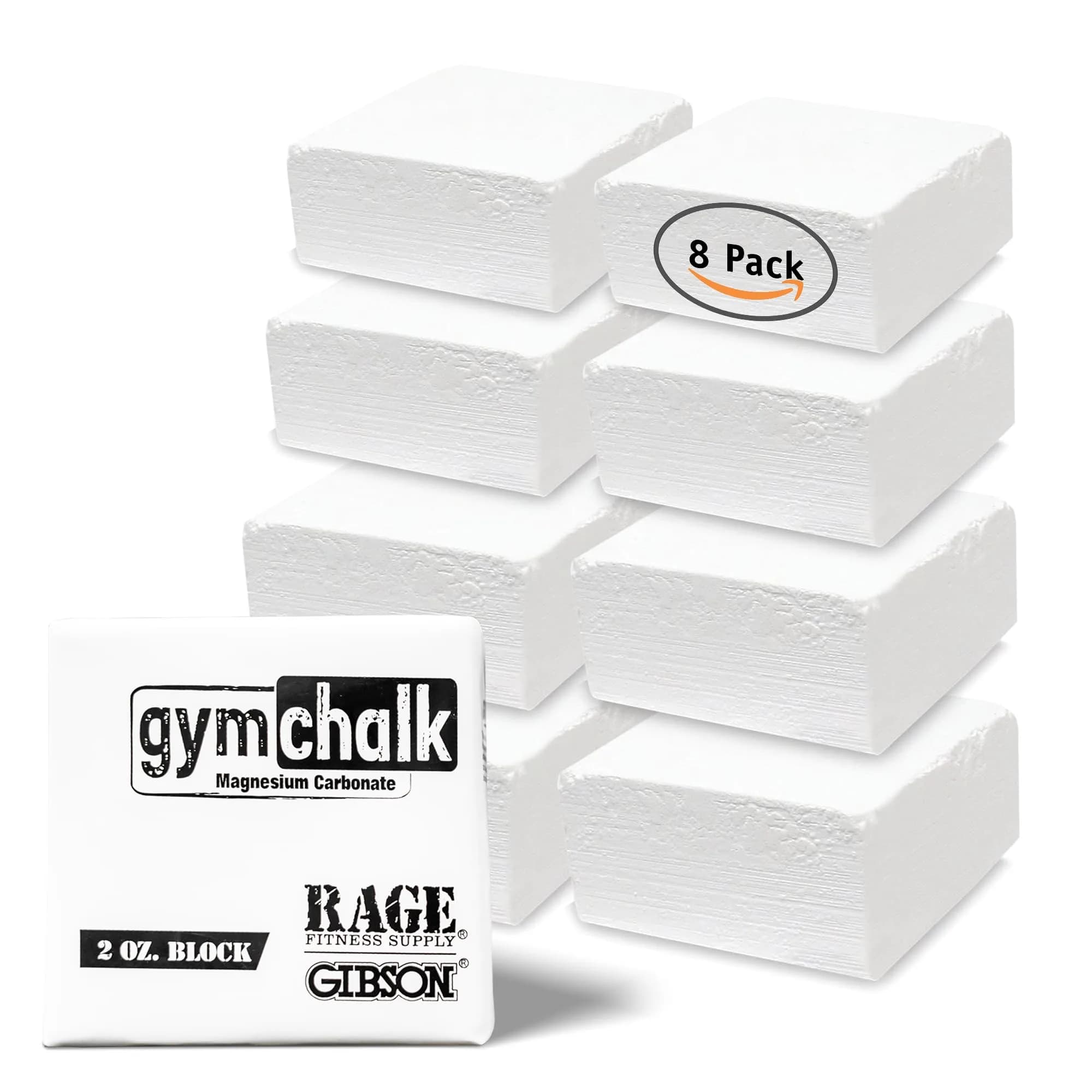 Rage Fitness Gym Chalk Block 454 g (1 LB) | Pure Magnesium Carbonate for Superior Grip