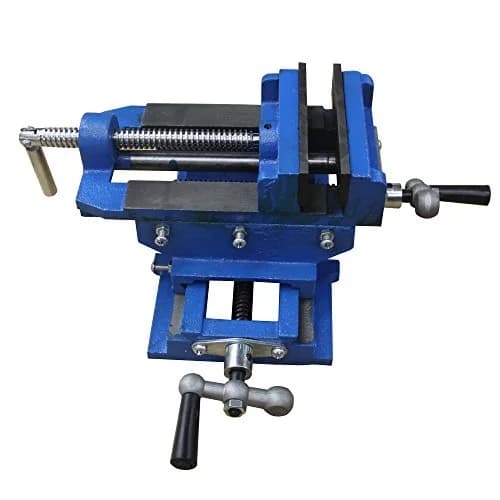 HFS 3" Cross Slide Vise Drill Press Metal Milling 2 Way X-Y Heavy Duty Clamp Machine | Precise Metal & Wood Processing thumbnail 4