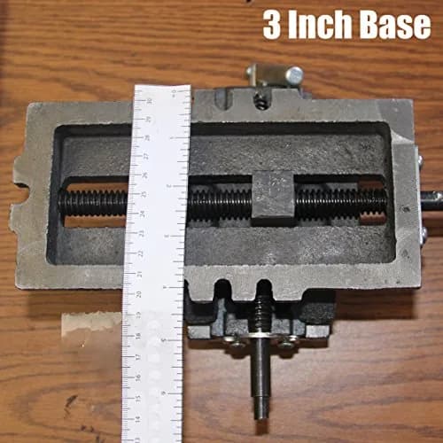 HFS 3" Cross Slide Vise Drill Press Metal Milling 2 Way X-Y Heavy Duty Clamp Machine | Precise Metal & Wood Processing thumbnail 3