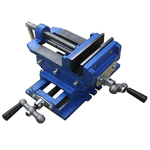 HFS 2 Way 4-Inch Drill Press X-Y Compound Vise Cross Slide Mill | High Precision, Cast Iron, 4" Jaw thumbnail 1