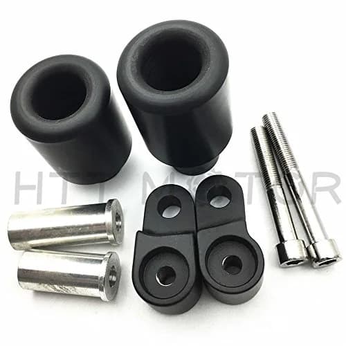 HTTMT No Cut Frame Slider Crash Protector for 2007-2008 CBR 600 RR | Delrin, Black thumbnail 3