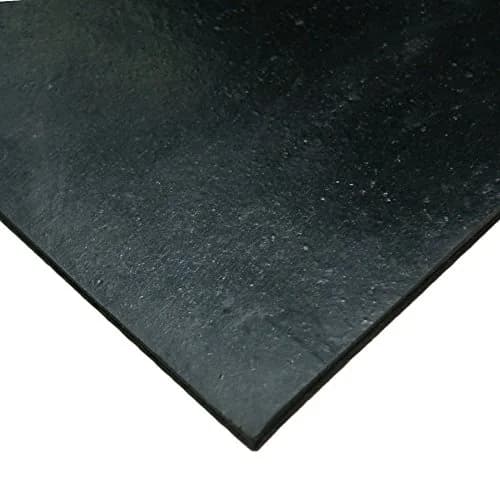 Small Parts SBR Rubber Sheet 0.25" | Abrasion-Resistant, 70 Shore A, Black thumbnail 2