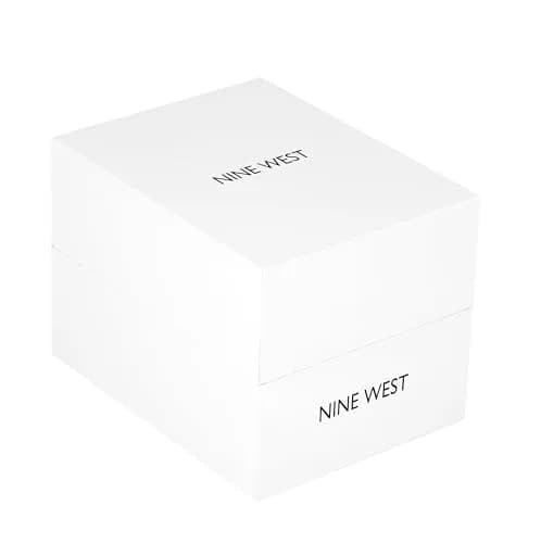 Nine West Women's Champagne Dial Gold-Tone Bracelet Watch 39mm (1.54in) | Japanese Quartz Movement thumbnail 5