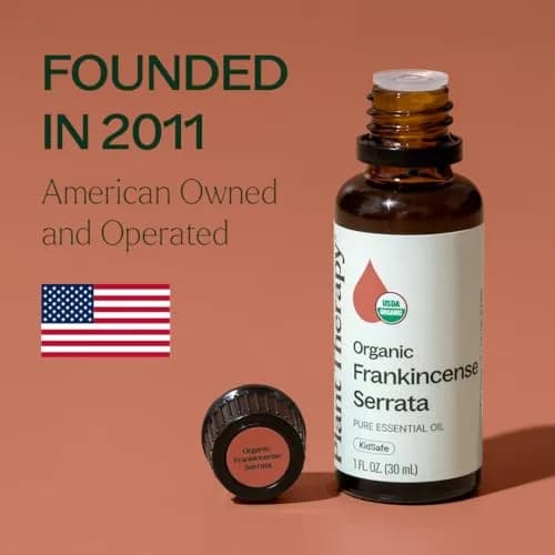 Plant Therapy Organic Frankincense Serrata Essential Oil 30ml (1 Fl Oz) | USDA Certified Pure Aromatherapy thumbnail 6