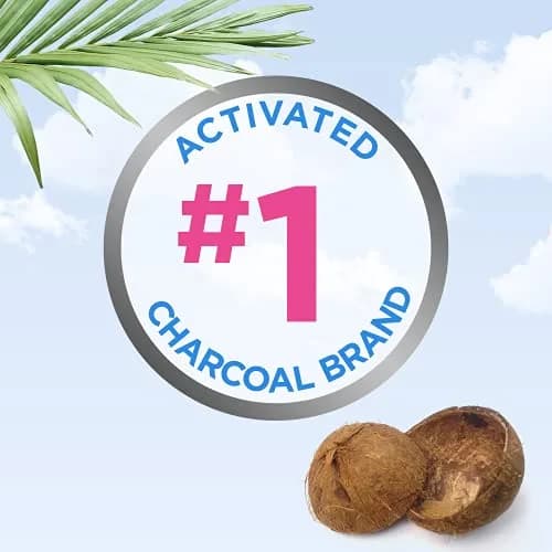 Charcocaps Fast Acting Gas Relief Activated Charcoal Capsules 100 Count (50 Servings) | Drug-Free Bloating & Flatulence Relief thumbnail 5