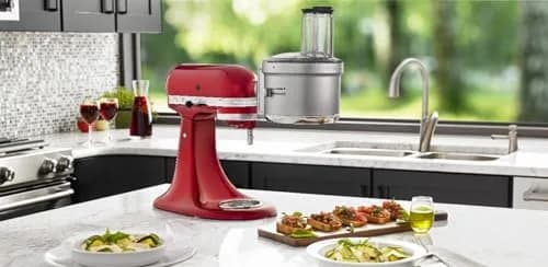 KitchenAid Food Processor Attachment with Commercial Dicing Disc KSM2FPA, 1.9 L (8 Cup) Capacity | Stainless Steel Blades, ExactSlice System thumbnail 6