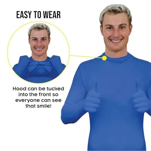 Morphsuits Blue Spandex Bodysuit Zentai Costume for Adults XL | Full Body Stretch Fit thumbnail 8