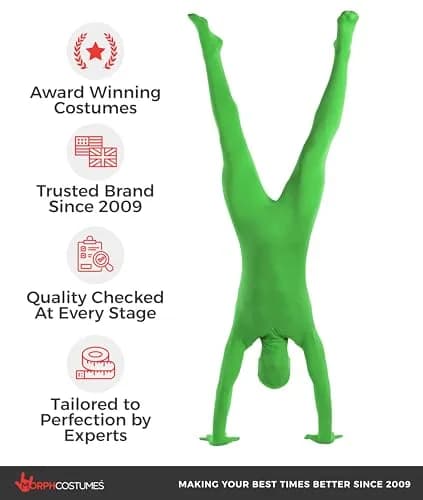 Morphsuits Full Bodysuit Costume Adult Zentai Suit | Full Body Spandex Bodysuit Men thumbnail 5