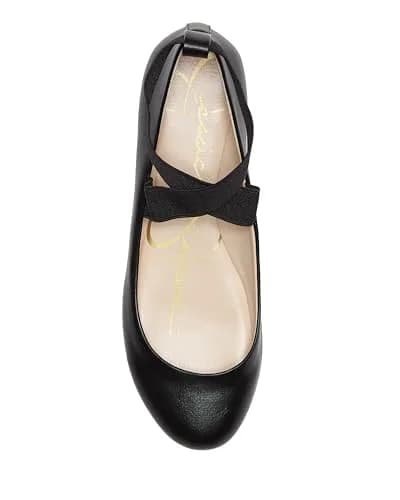 Jessica Simpson Mandayss Black Sleek 9.5 M | Elegant Slip-On Ballet Flat with Memory Foam thumbnail 4