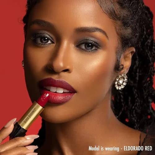 Black Radiance Perfect Tone Lipstick Lip Color Eldorado Red 0.13 Ounce | Long-Lasting Matte Finish thumbnail 4