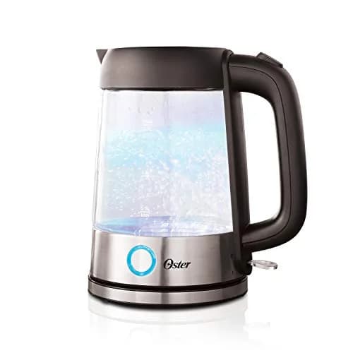 Oster Electric Water Kettle 1.7L | Illuminating Glass & Auto Shut Off thumbnail 1