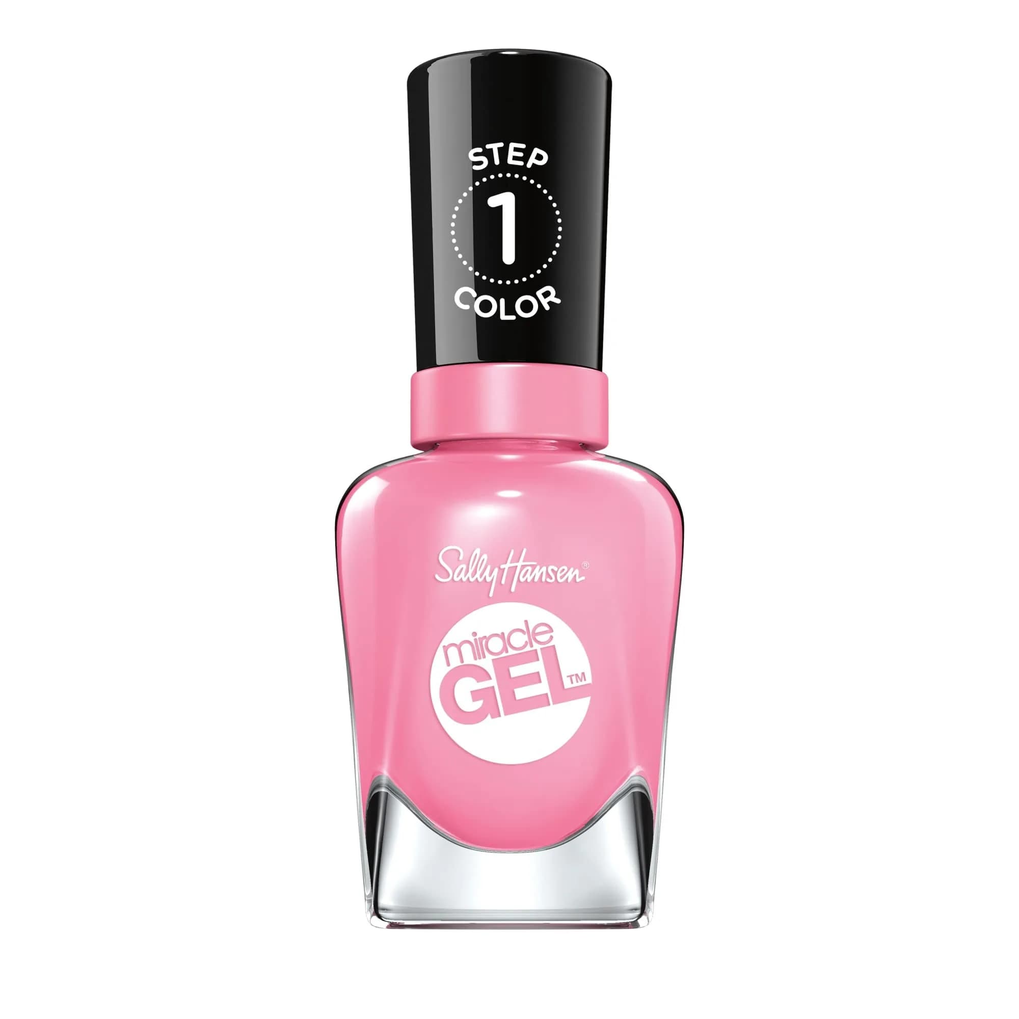 Sally Hansen Miracle Gel Nail Polish Pink Cadillaquer 269 | No UV Lamp, 8-Day Chip-Resistant Gel Finish - main product image