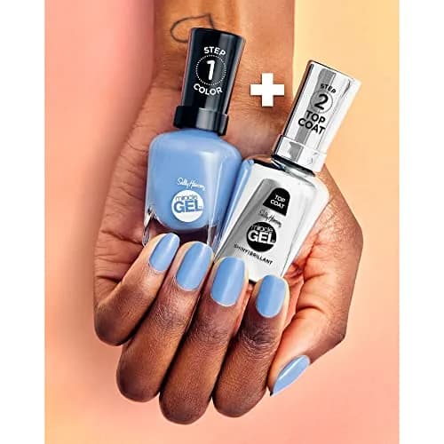 Sally Hansen Miracle Gel Nail Polish Pink Cadillaquer 269 | No UV Lamp, 8-Day Chip-Resistant Gel Finish thumbnail 6