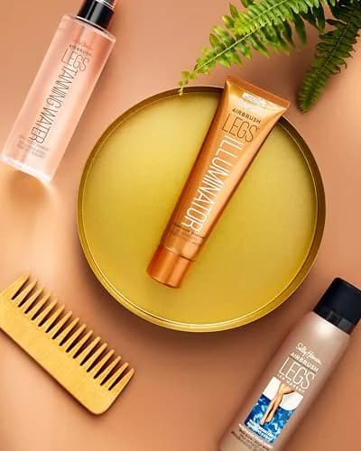 Sally Hansen Airbrush Legs Leg Makeup Lotion | Flawless-Looking, Water-Resistant Legs, Transfer-Proof, Natural Tan Finish thumbnail 6