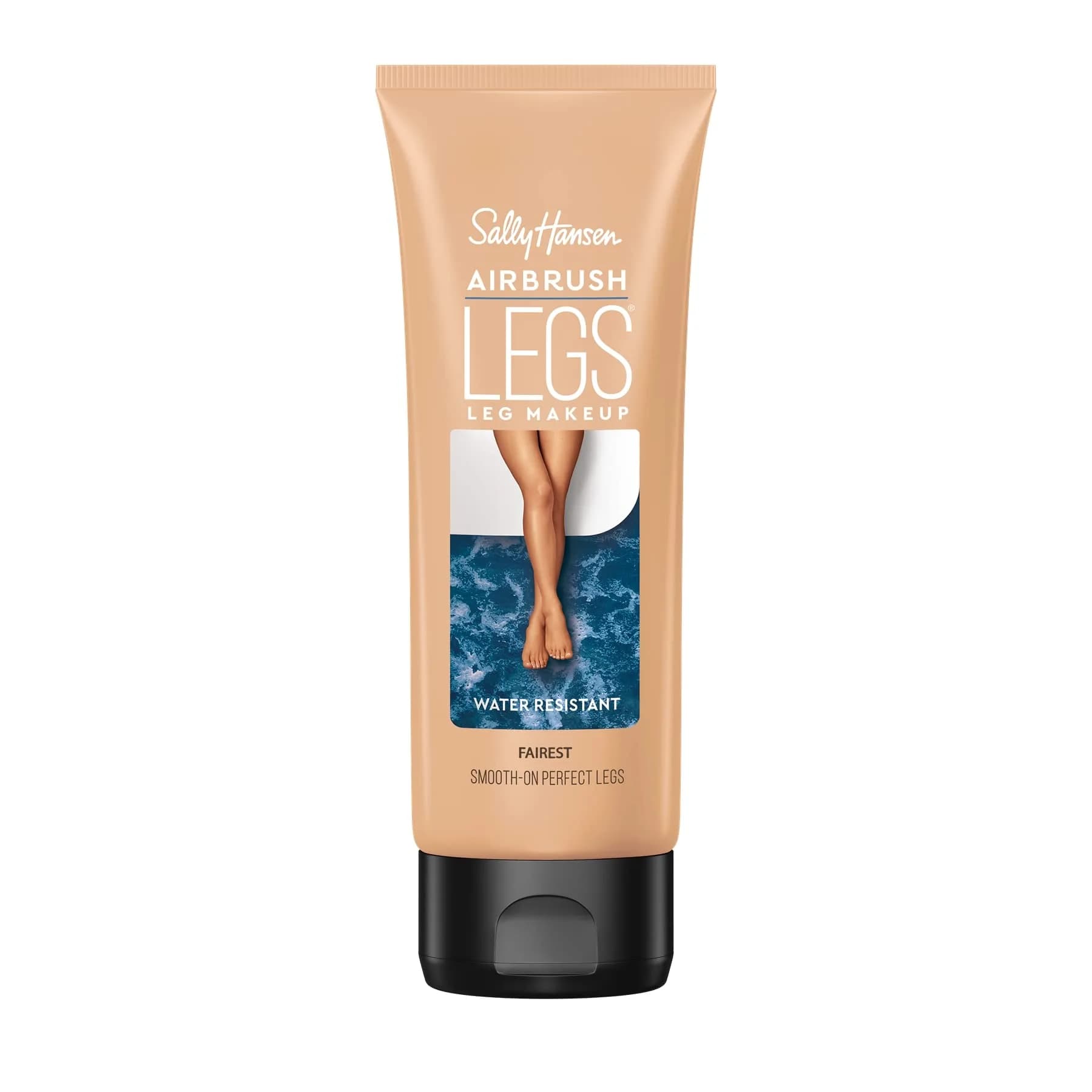 Sally Hansen Airbrush Legs Leg Makeup Lotion | Flawless-Looking, Water-Resistant Legs, Transfer-Proof, Natural Tan Finish