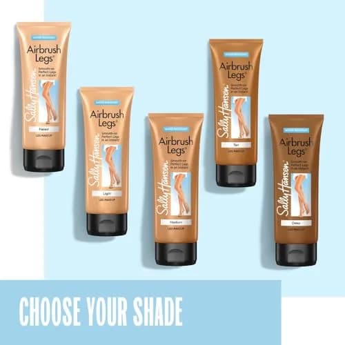 Sally Hansen Airbrush Legs Leg Makeup Lotion | Flawless-Looking, Water-Resistant Legs, Transfer-Proof, Natural Tan Finish thumbnail 3